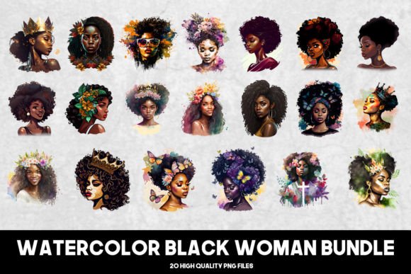 Black Women Sublimation Files Bundle Review