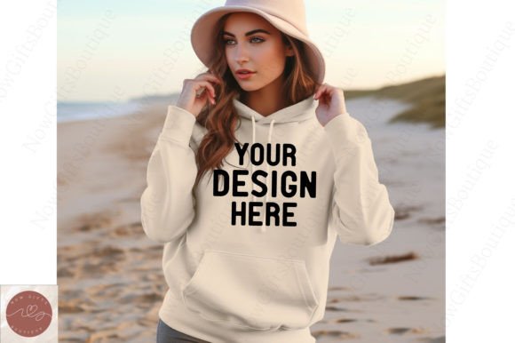 Christmas Gildan 1800 Hoodie Mockup 16 for Hoodies Amp