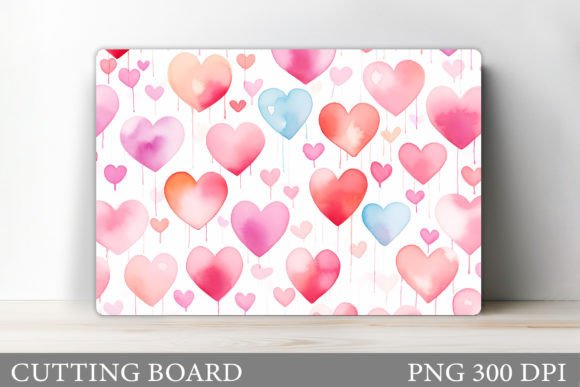 Colorful Hearts Cutting Board Design Review