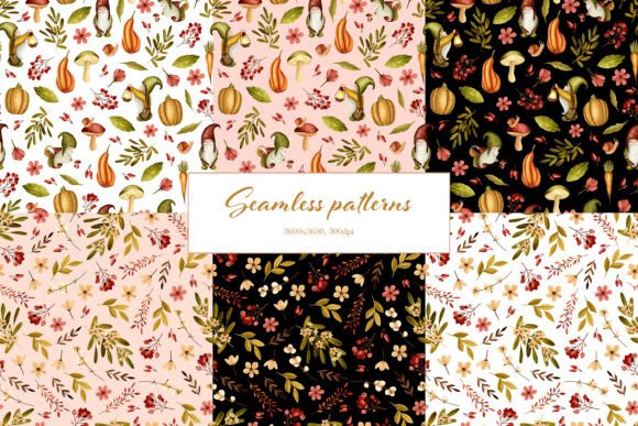 Cute Gnomes Seamless Patterns – A Seller’s Review for Commercial Design Use