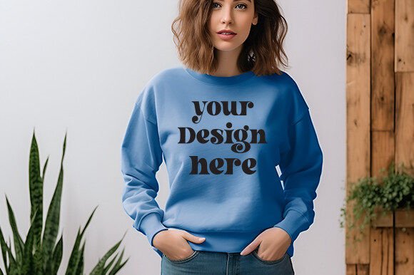 Gildan 18000 Women Royal Mockup: A Designer’s Honest Review for Brand & Merch Projects