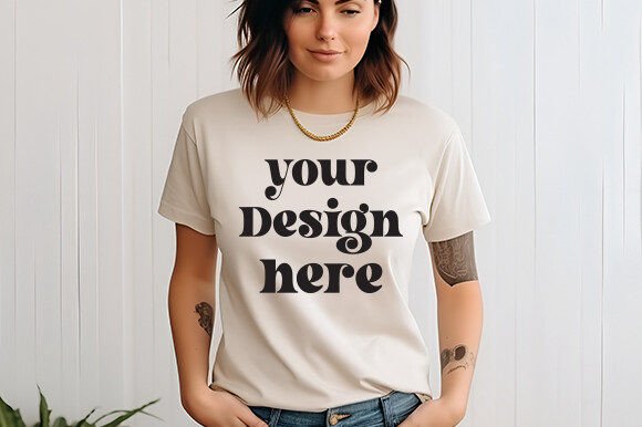 Gildan 5000 Women Sand Mockup for T-Shirts: A Seller’s Real-World Test