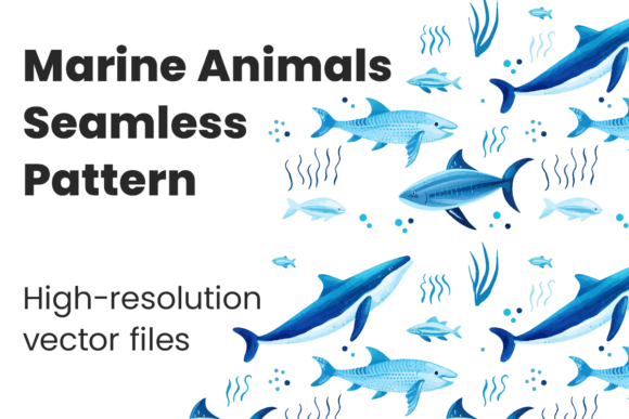 h1Marine Animals Seamless Art Pattern: A Brand Designer’s Review for Marketing Visuals/h1