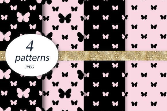 Pink Butterfly Glamour Girl Patterns for Real Crafting Magic