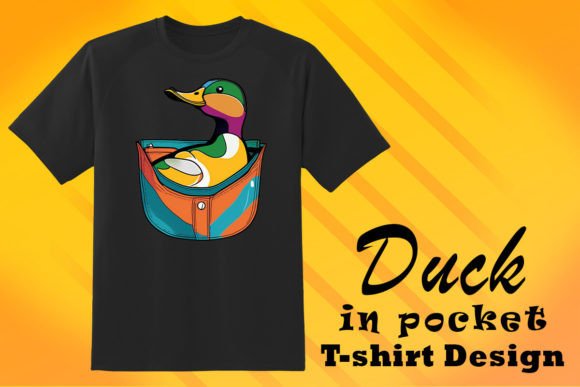 Unique Duck in Pocket Illustration for T-Shirt Designs: A Brand Designer’s Honest Review